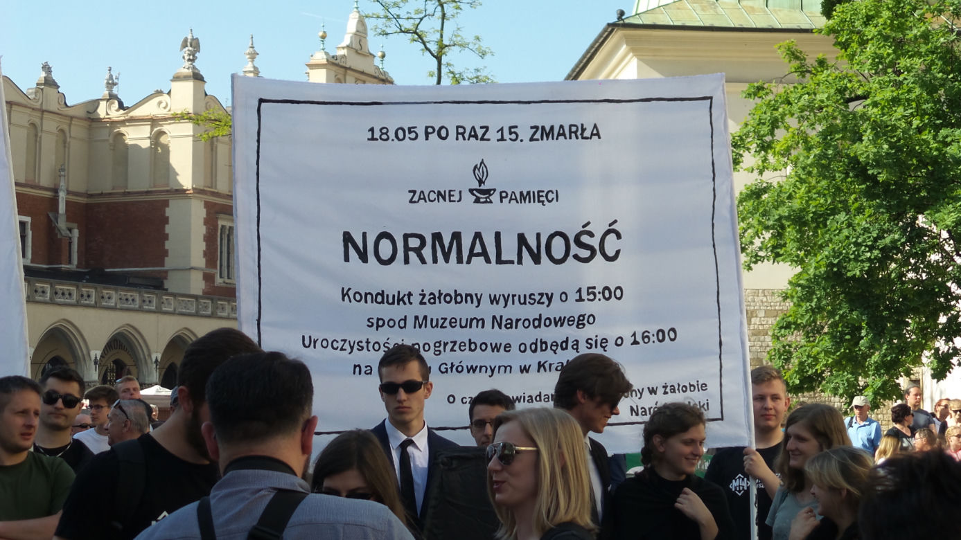 "Zboczeńcy, wypier**lać".Manifestowali przeciwko Marszowi Równości 18.05.2019 w Krakowie