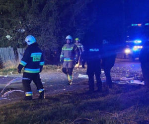 Wybuch gazu w domu jednorodzinnym