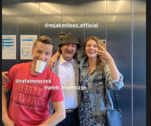 M jak miłość po wakacjach 2021. Paweł (Rafał Mroczek), stryj Jędrzej Gutowski (Piotr Majerczyk), Franka (Dominika Kachlik)