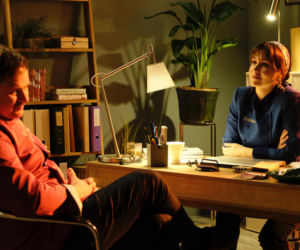 Kuchnia, odc. 4: Helena Szparaga (Marta Żmuda Trzebiatowska), Wiktor Bojarski (Tomasz Karolak)