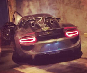 rozbite porsche 918 Spyder