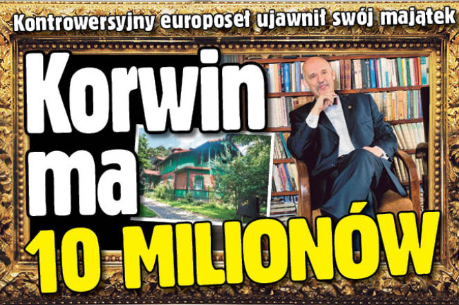 Korwin ma 10 MILIONÓW