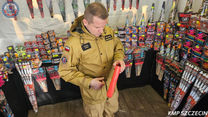 Kontrole w punktach sprzedaży fajerwerków