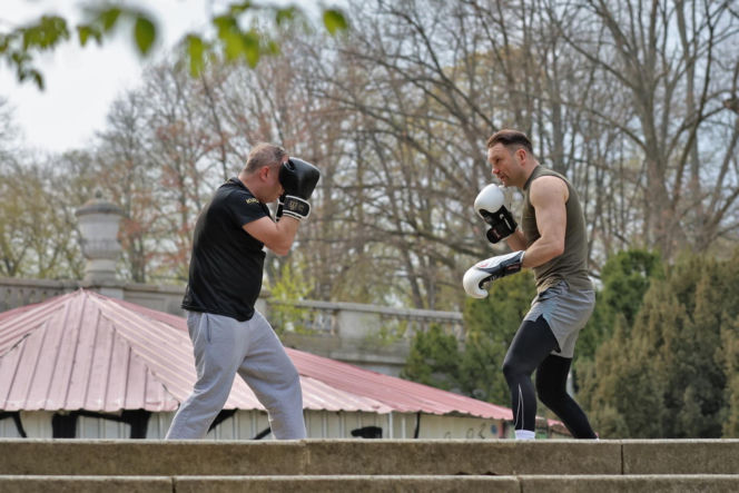Łukasz Mejza uczył boksu pod chmurką Przemysława Czarneckiego