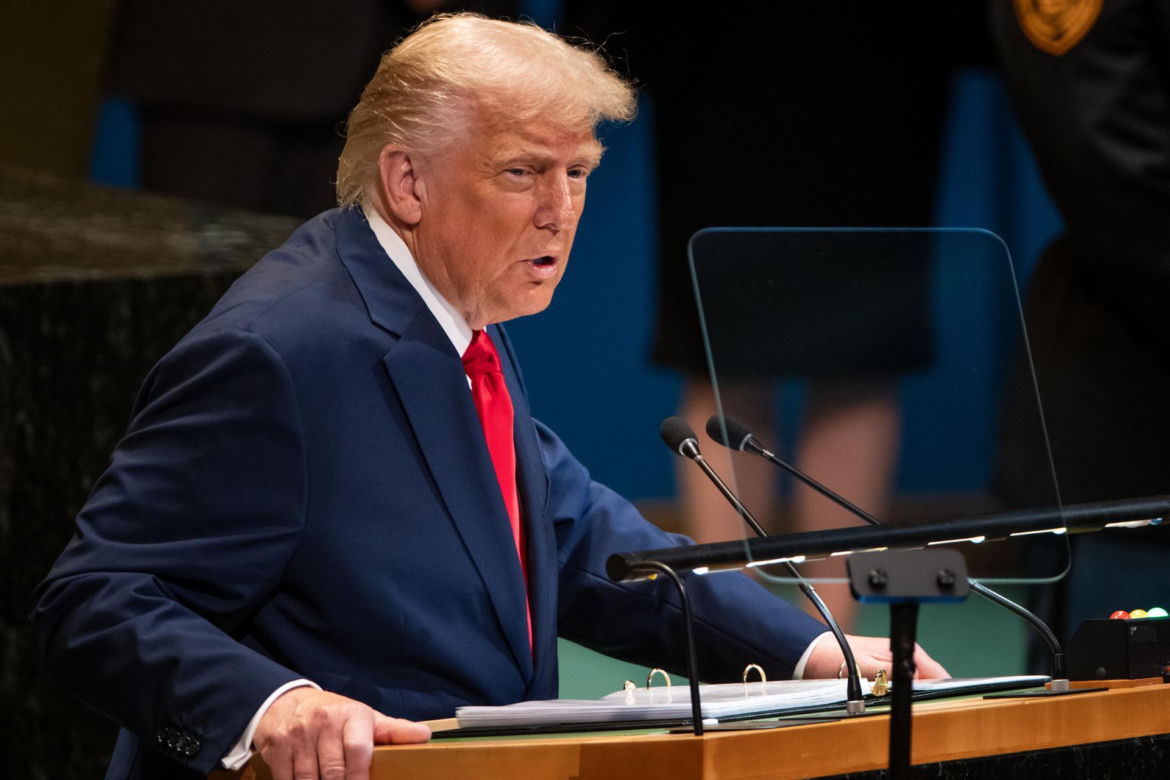 Przyjęcie Donald Trumpa.