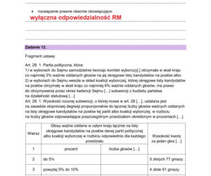 Matura 2026 WOS rozszerzony: Arkusze CKE i odpowiedzi - sprawdź, czy zdałeś! 12.05.2026