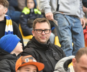 PRES Grupa Deweloperska Toruń - Stelmet Falubaz Zielona Góra, zdjęcia kibiców i zawodników ze sparingu na Motoarenie