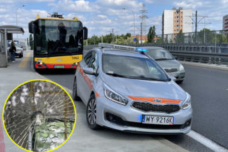 Strzały przy Dworcu Gdańskim w Warszawie. Ostrzelany tramwaj i autobus miejski