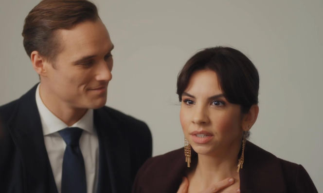 M jak miłość odc. 1924. Aneta (Ilona Janyst), Olek (Maurycy Popiel)