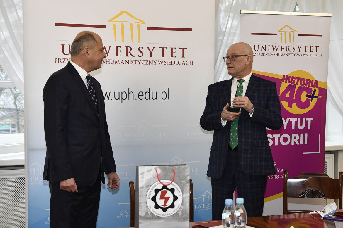 Podpisanie umowy o współpracy pomiędzy UPH i ZSP nr 1 w Siedlcach