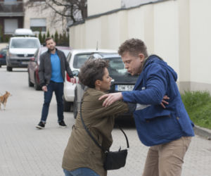 Pierwsza miłość. Ola (Dominika Kojro), Błażej (Paweł Krucz)