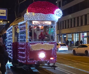 Świąteczne tramwaje w Szczecinie
