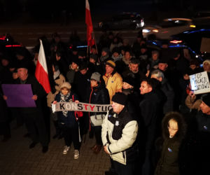 Solidarnie z Sędziami. Podlaski KOD protestował w Białymstoku