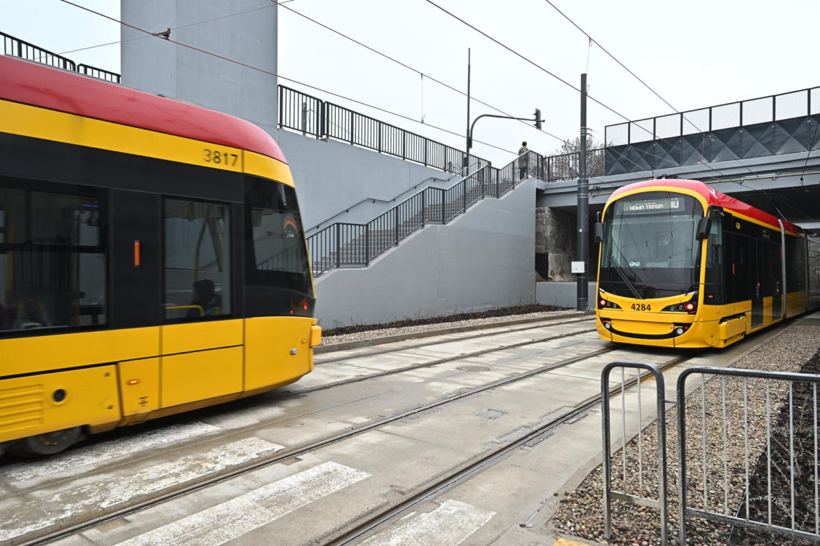 Tramwaj wozi już na Wolę. Torowisko na Kasprzaka otwarte
