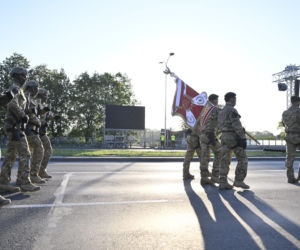 Próba generalna defilady wojskowej w Warszawie