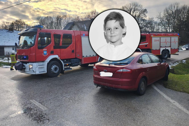 Tragedia pod Krakowem. Nie żyje 11-letnie dziecko potrącone przez auto dostawcze