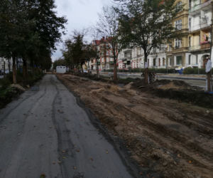 Przebudowa al. Jana Pawła II - październik 2020
