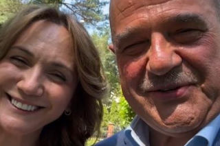 Wielkie spotkanie na planie Rancza. Cezary Żak i Ilona Ostrowska