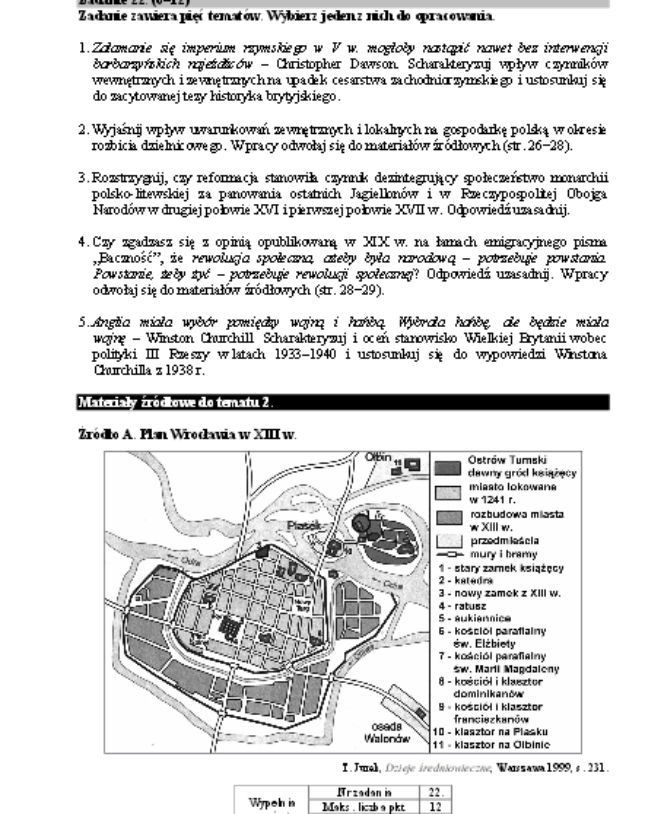 Matura rozszerzona z historii 2015 ARKUSZE s.22