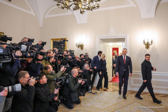 Wizyta Wołodymyra Zełenskiego w Polsce