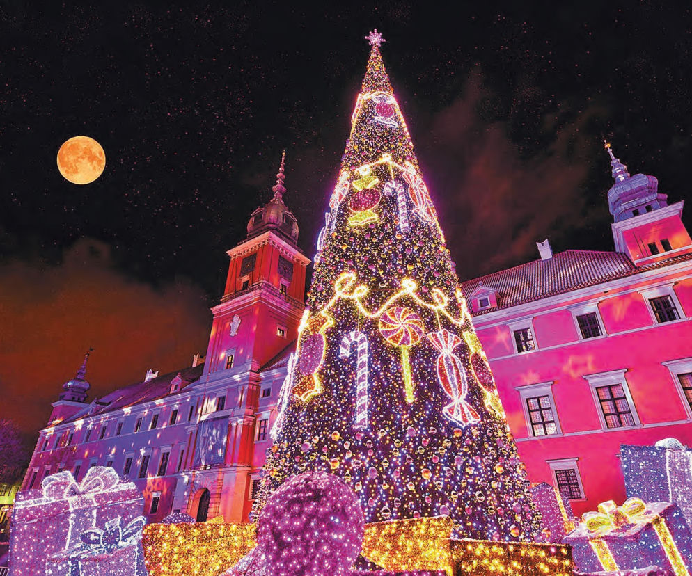 WARSZAWSKIE CZWARTKI. Świąteczna iluminacja Warszawy