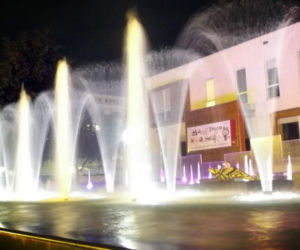 Fontanna multimedialna przy Teatrze Lalek Pleciuga