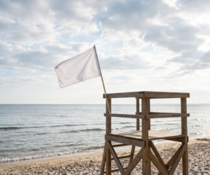 Sinice Rowy 18.07. Czy w Rowach można się dzisiaj kąpać? Flaga, warunki pogodowe
