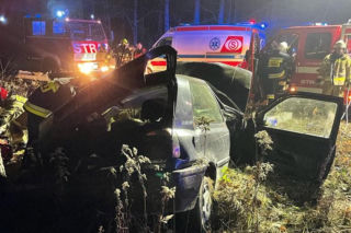 Cud, że to przeżył. 38-latek rozbił się mając ponad 2 promile alkoholu
