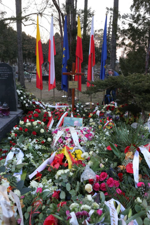 Tak wygląda grób Jana Lityńskiego