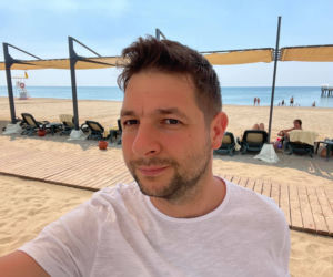 Patryk Jaki na wakacjach z dziećmi