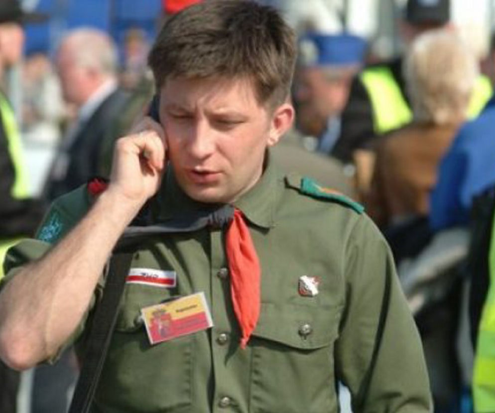 Michał Dworczyk z żoną