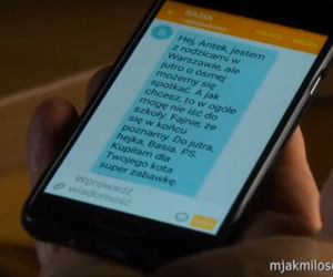 M jak miłość, odc. 1442. Basia (Maja Wudkiewicz) pisze z pedofilem