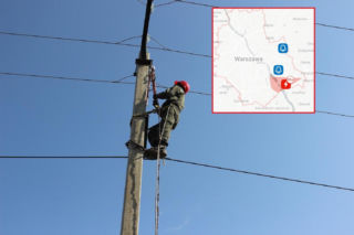 Duża część Warszawy bez prądu. Stoen poinformował, kiedy wróci zasilanie