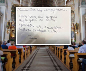 8-letni Tadzio oddał kościołowi pieniądze z komunii! Internet eksplodował! Zarzucono manipluację 