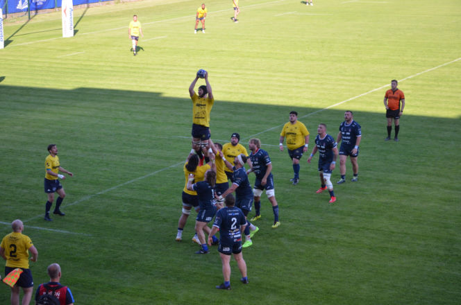 Siedlczanie wygrali półfinałowy mecz Ekstraligi Rugby! MKS Awenta Pogoń Siedlce pokonał Life Style Catering RC Arka Gdynia