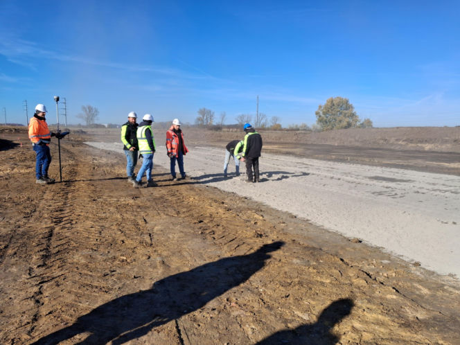 Prace na budowie odcinka S8 Kobierzyce Północ - Kobierzyce Południe