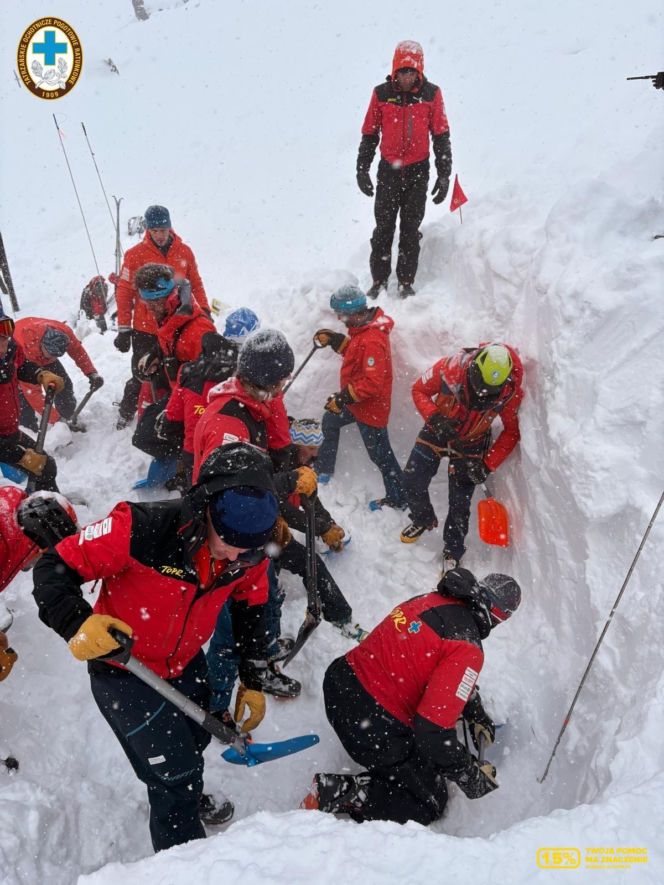 Śmierć turysty w Tatrach
