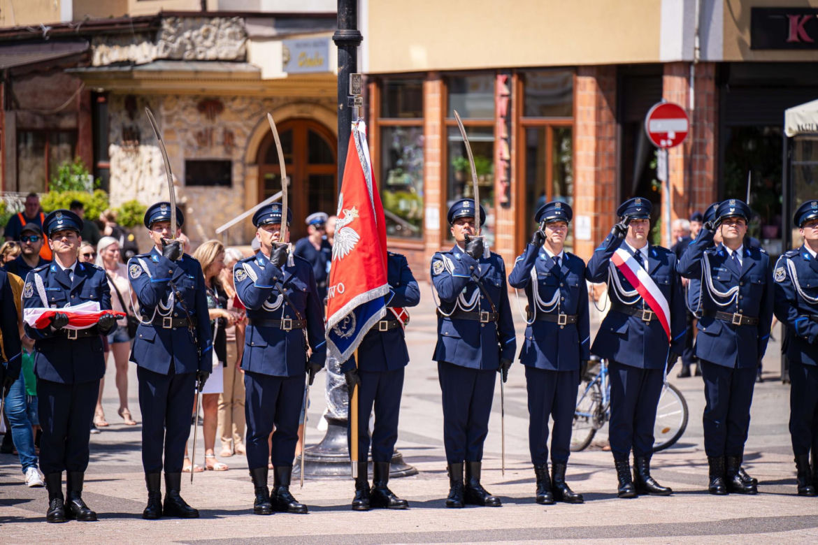 Ślubowanie nowych policjantów Śląskiej Policji