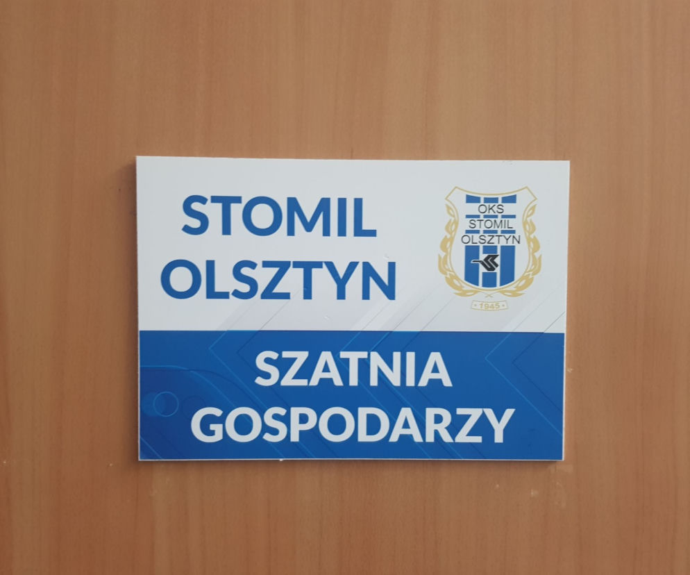 Stomil Olsztyn - szatnia gospodarzy