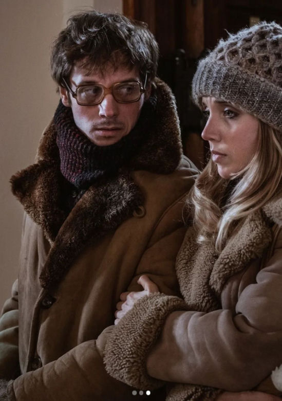 Stulecie Winnych 5 sezon. Agnieszka (Ina Sobala), Michał Śniegocki junior (Marcin Franc)