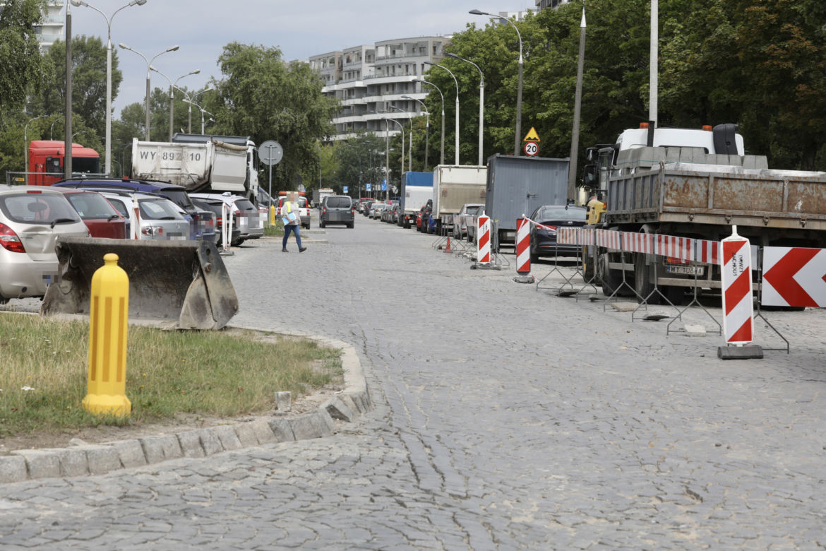  Zaczął się remont ulicy Ordona. W końcu bruk przestanie dudnić? 