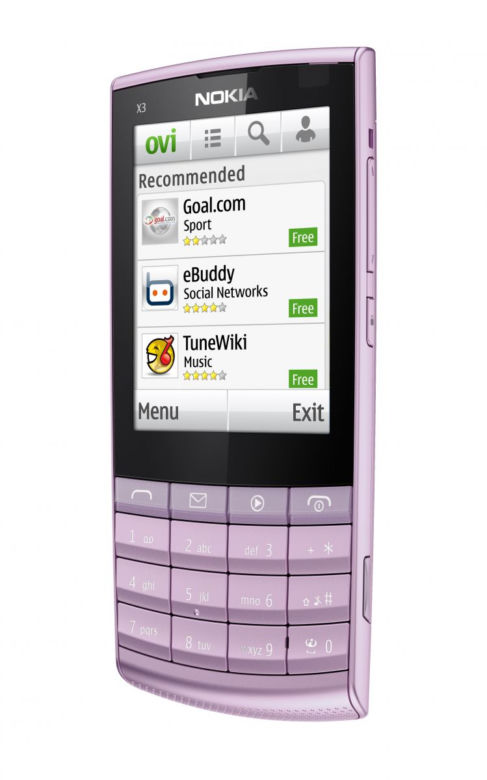 Nokia X3-02 - Nokia X3 Touch and Type