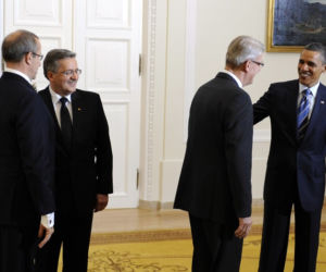 Obama z wizytą u Komorowskiego