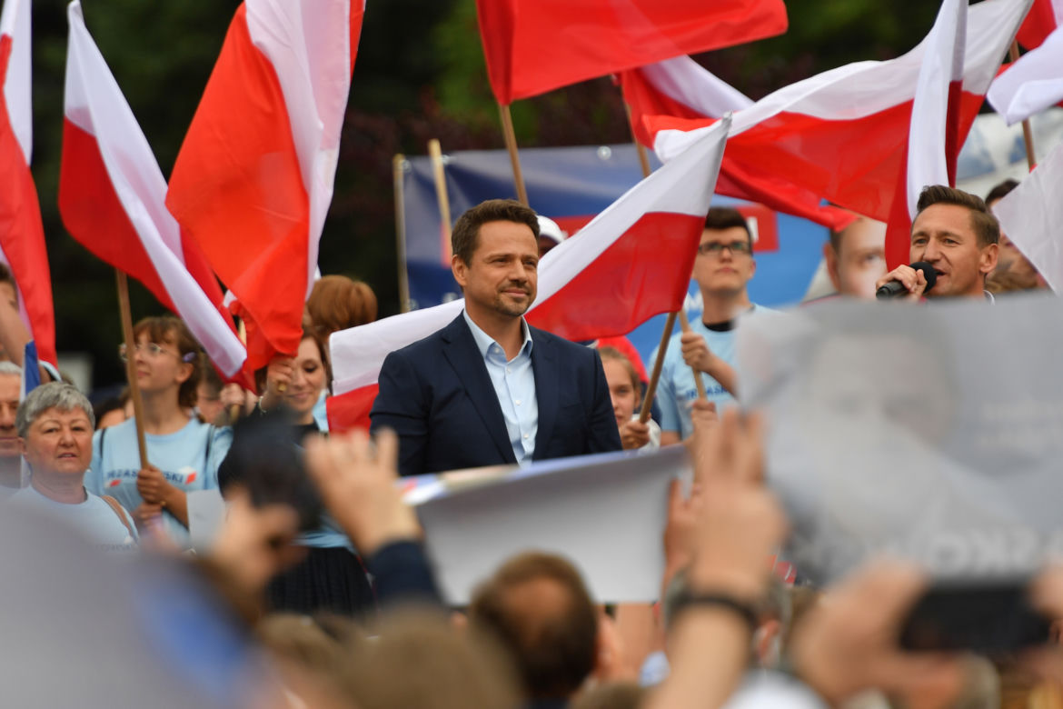SZCZECIN KAMPANIA WYBORCZA KANDYDATA NA PREZYDENTA  RAFAŁA TRZASKOWSKIEGO