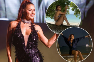 Natasza Urbańska uciekła przed zimnem. Zrzuciła ciuszki i odsłoniła wysportowane ciało