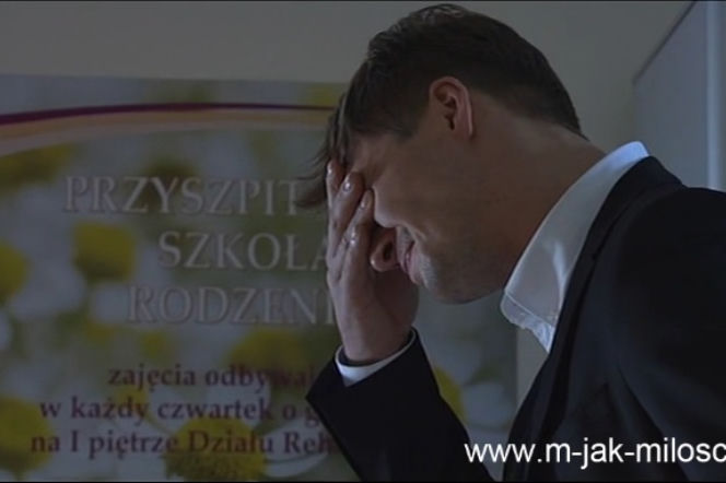 M jak miłość odc. 1125. Marcin Chodakowski (Mikołaj Roznerski)