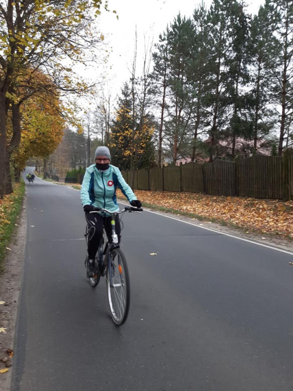 Iławscy rowerzyści uczcili 11 listopada