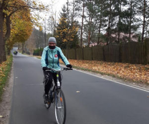 Iławscy rowerzyści uczcili 11 listopada