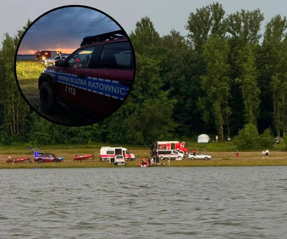 Nie wrócił na brzeg po załamaniu pogody. Trwa akcja ratunkowa na Zalewie Mietkowskim