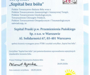 Szpital Praski. Tam leczenie nie boli